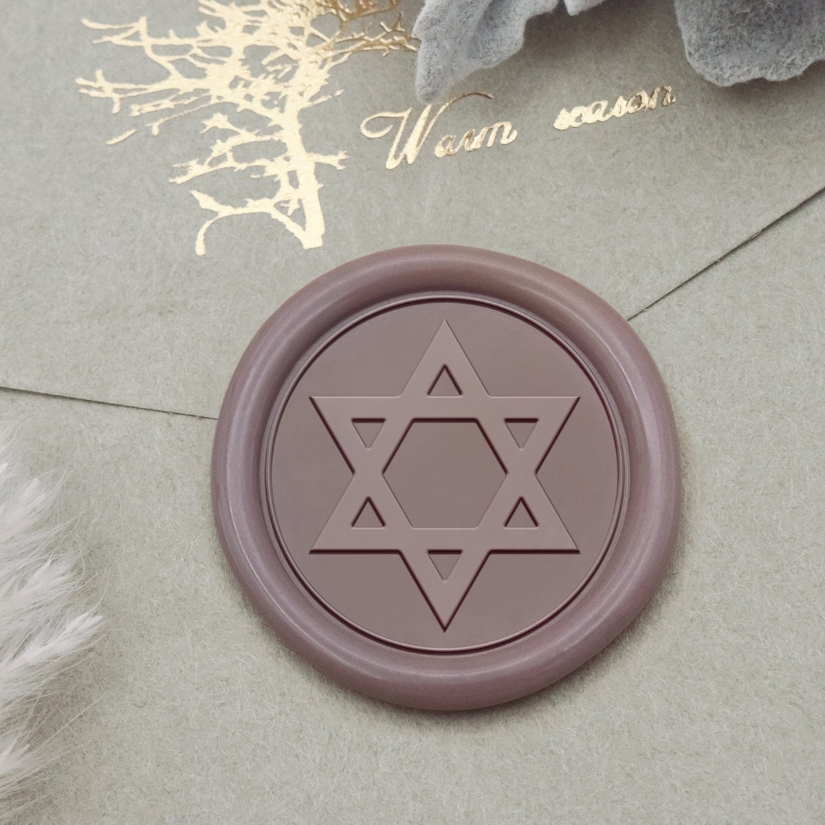 Stamprints Star of David Symbol Wax Seal Stamp 1