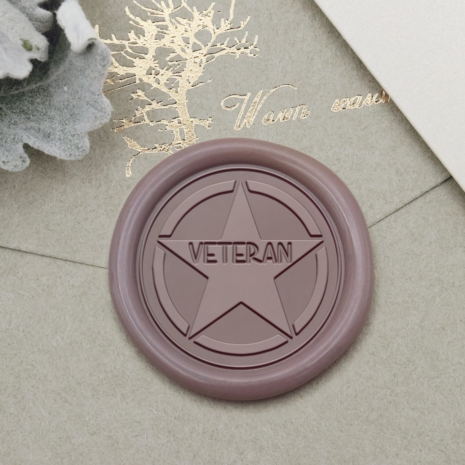 Stamprints US Army Veterans Symbol Wax Seal Stamp 1
