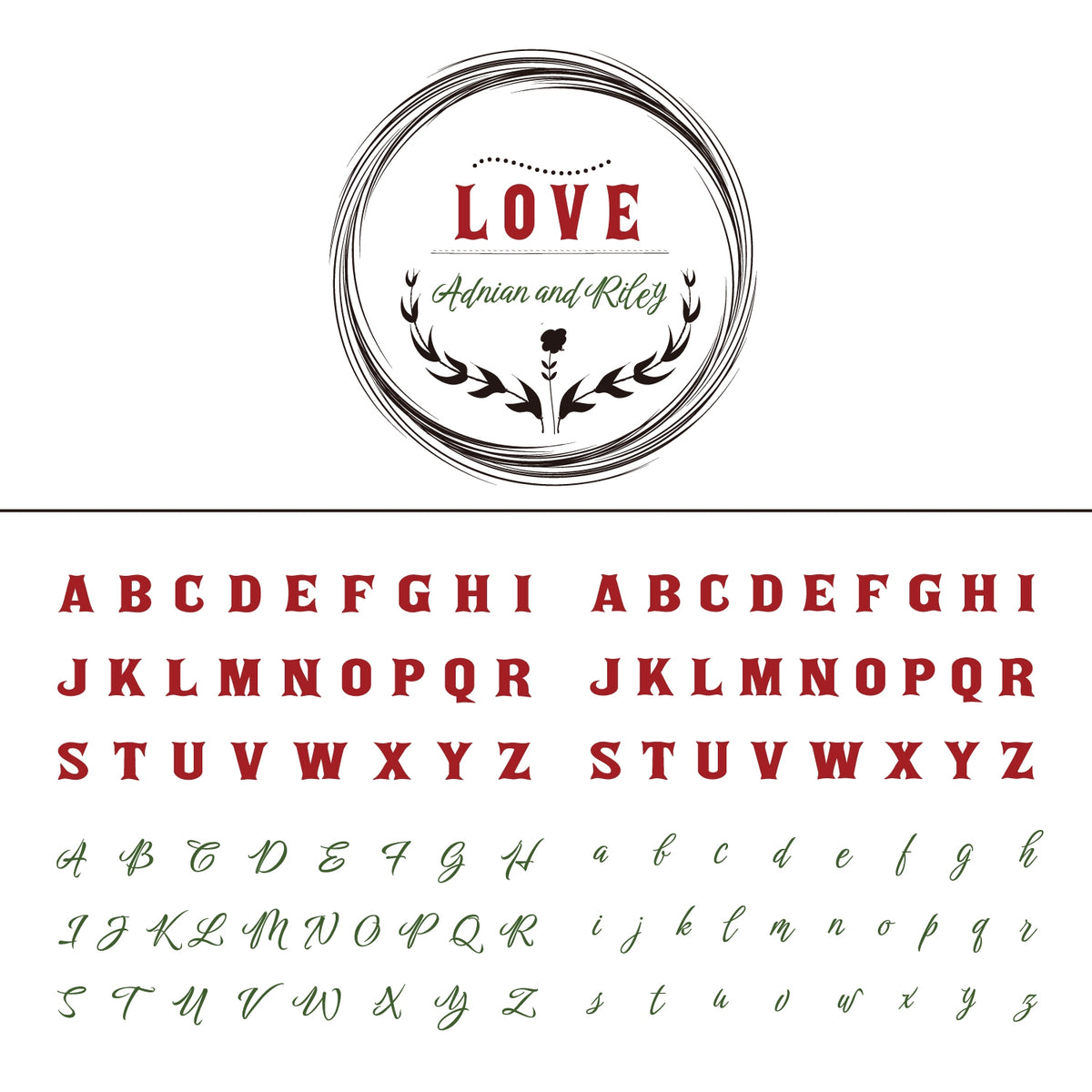 Custom LOVE Thorns Wedding Wax Seal Stamp 17
