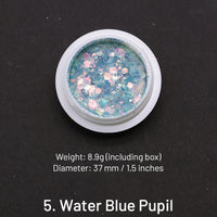 5. Water Blue Pupil