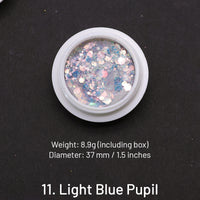 11. Light Blue Pupil