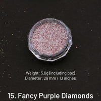 15. Fancy Purple Diamonds
