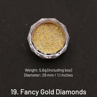 19. Fancy Gold Diamonds