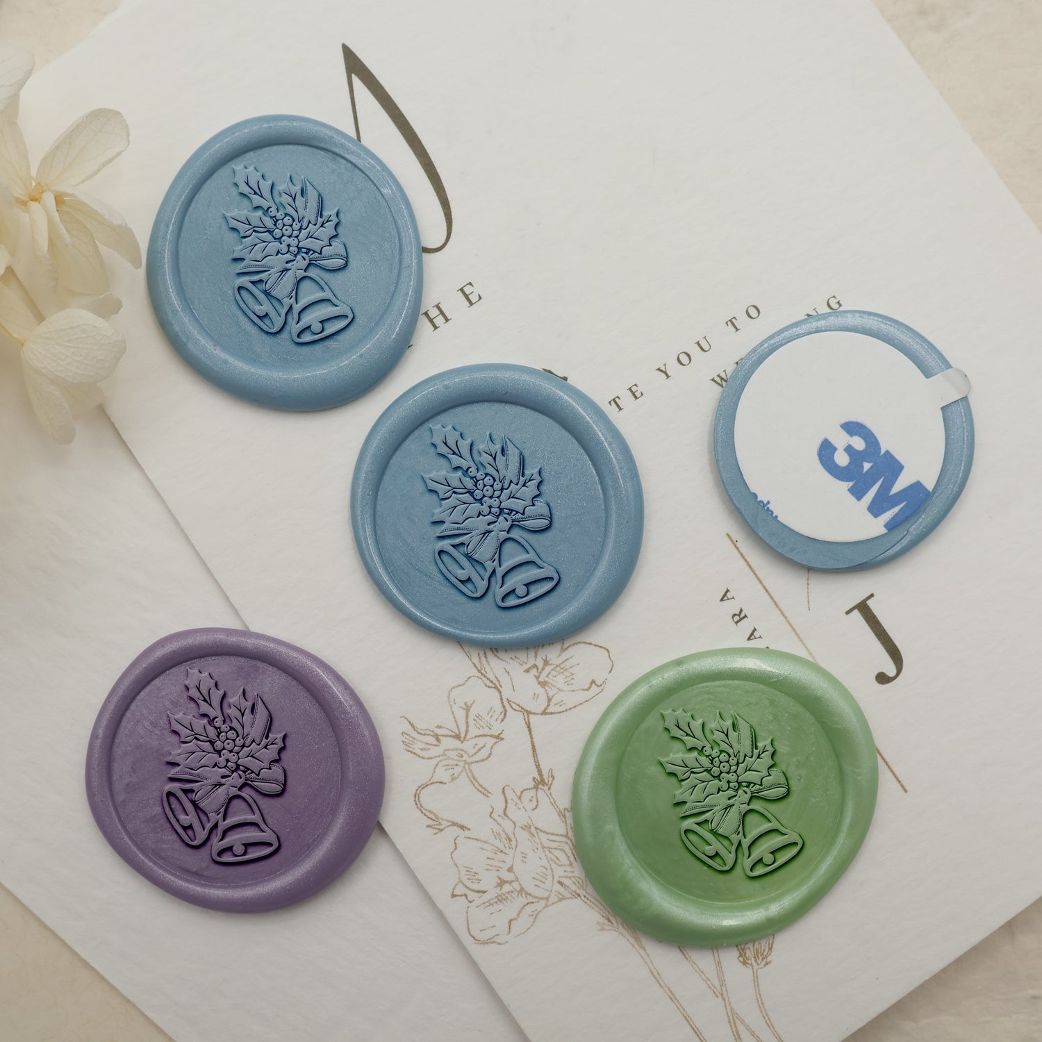 Christmas Wax Seal Stamp (27 Designs)-19 3