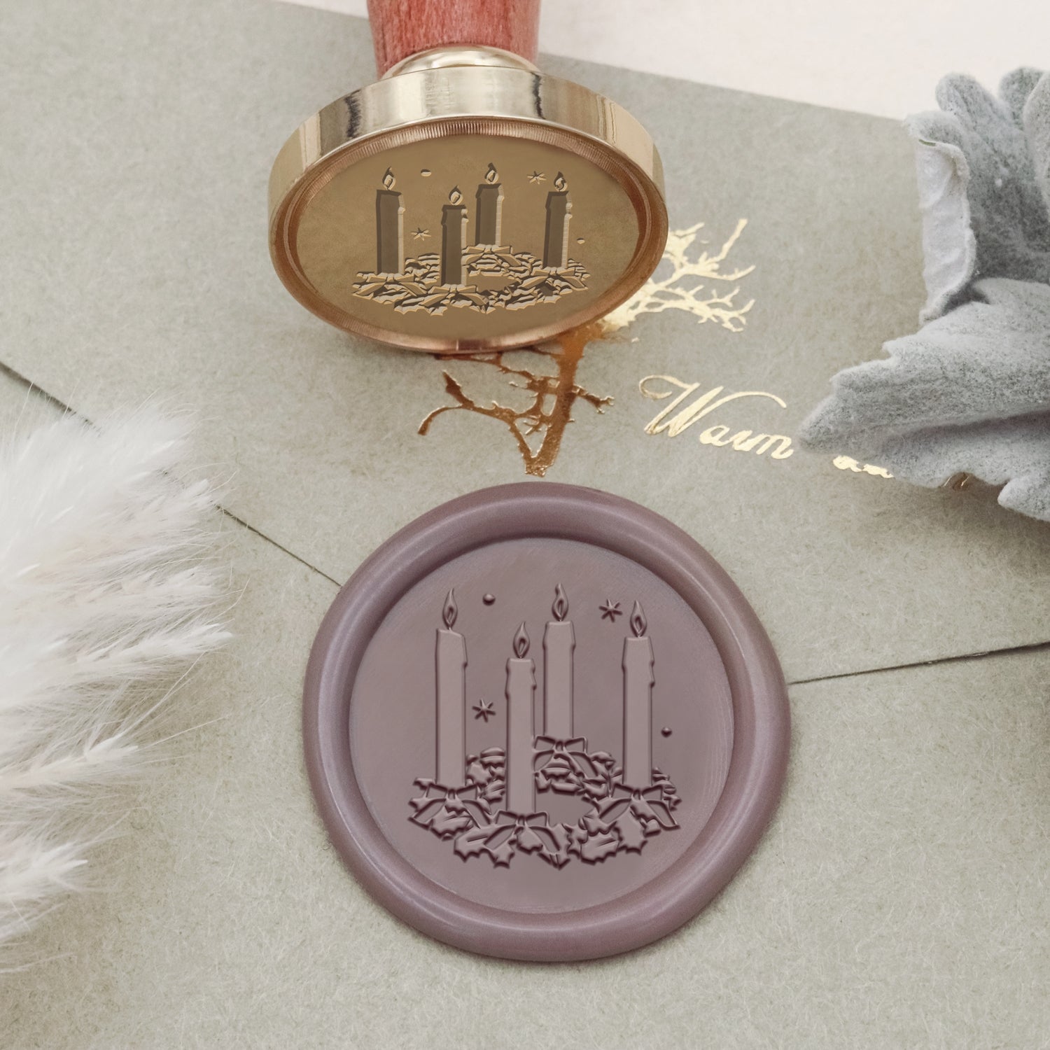 Christmas Wax Seal Stamp (27 Designs)-22 2