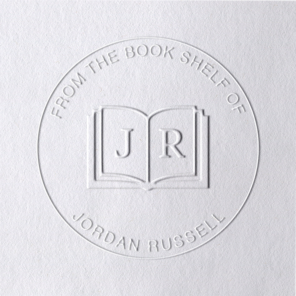 Custom Initials Book Embosser Custom Initials Book Embosser17-11