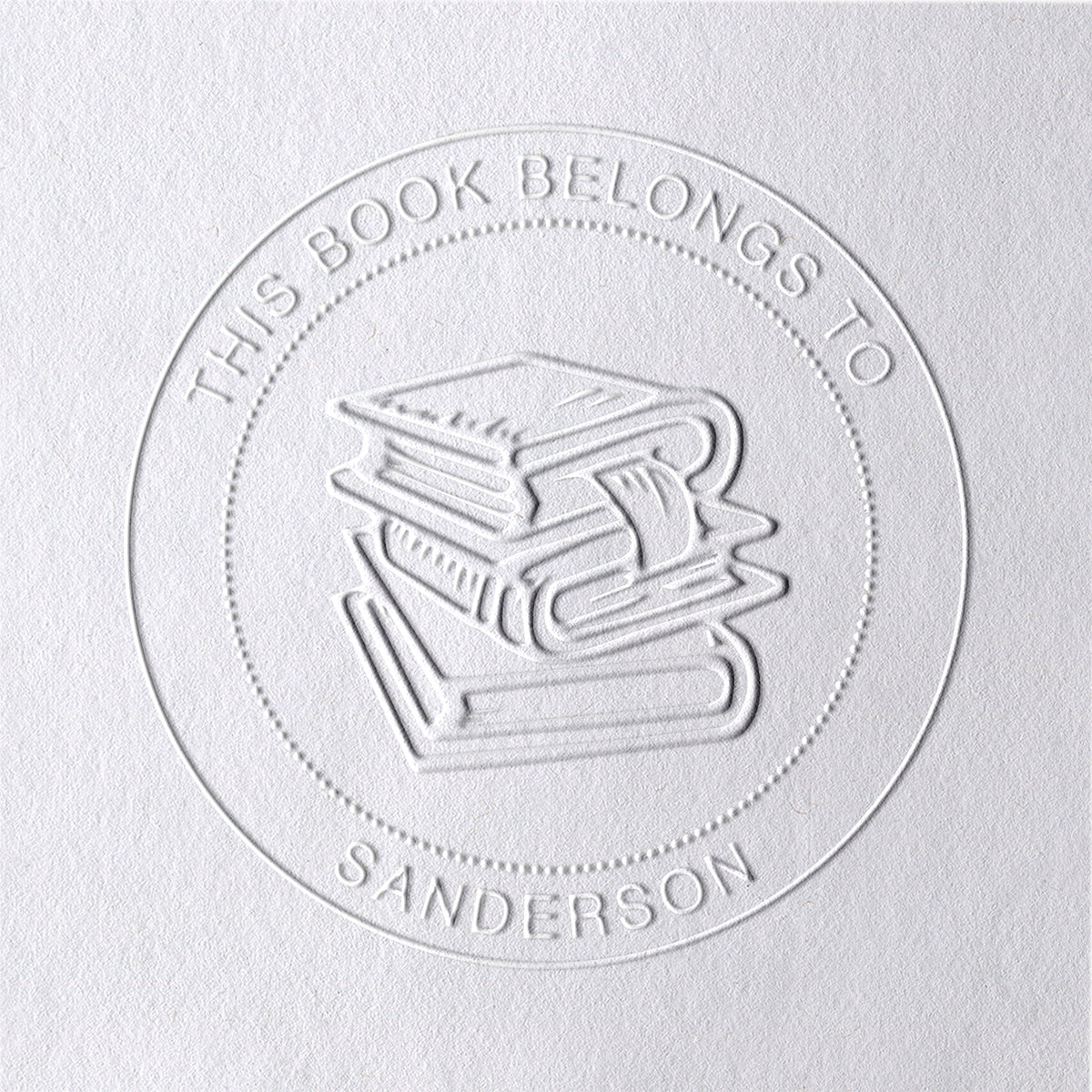 Custom Book Pile and Bookmark Embosser Custom Book Pile and Bookmark Embosser25-11