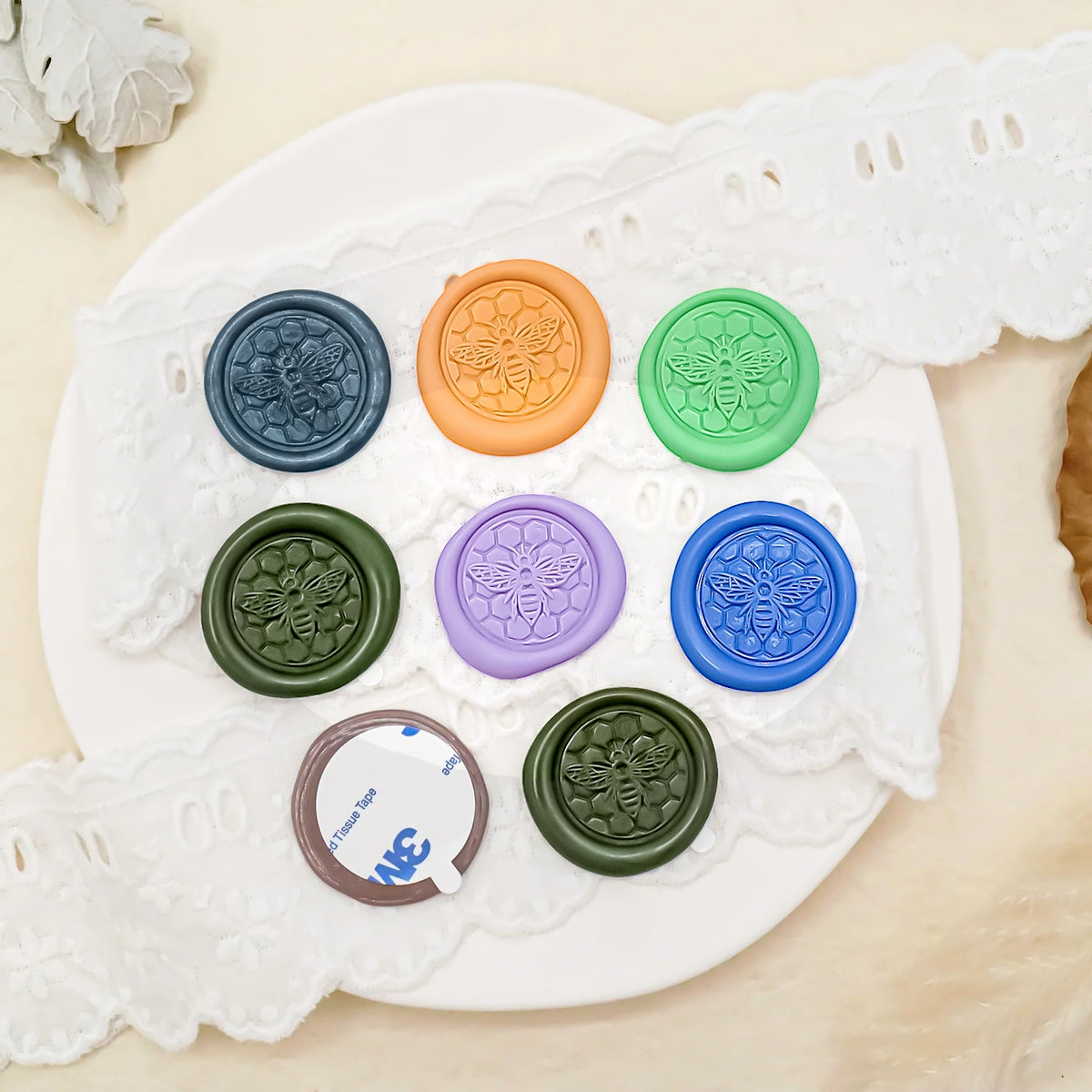 Honeybee Self-adhesive Wax Seal Stickers 3-2