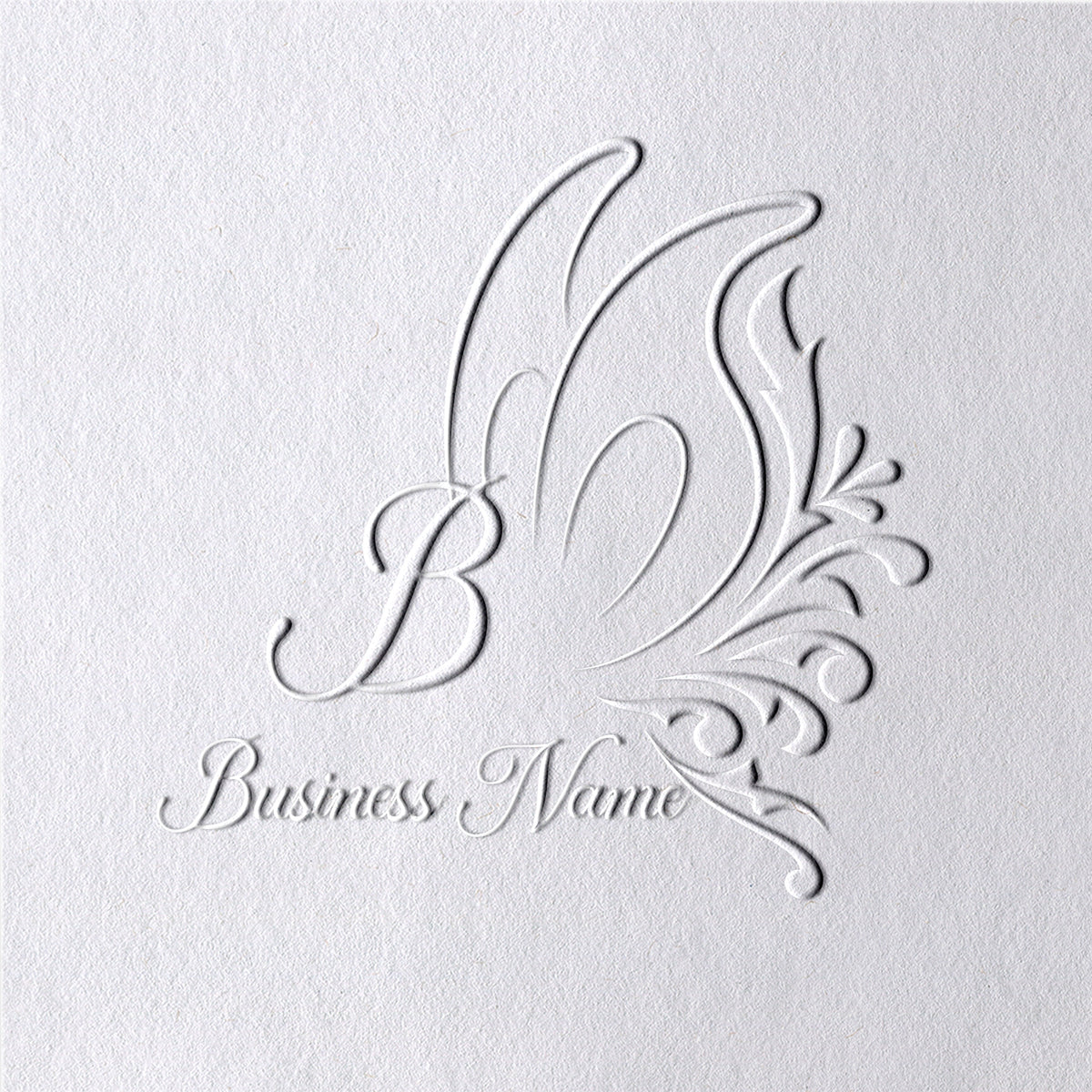 Custom Butterfly Wings Logo Embosser 281