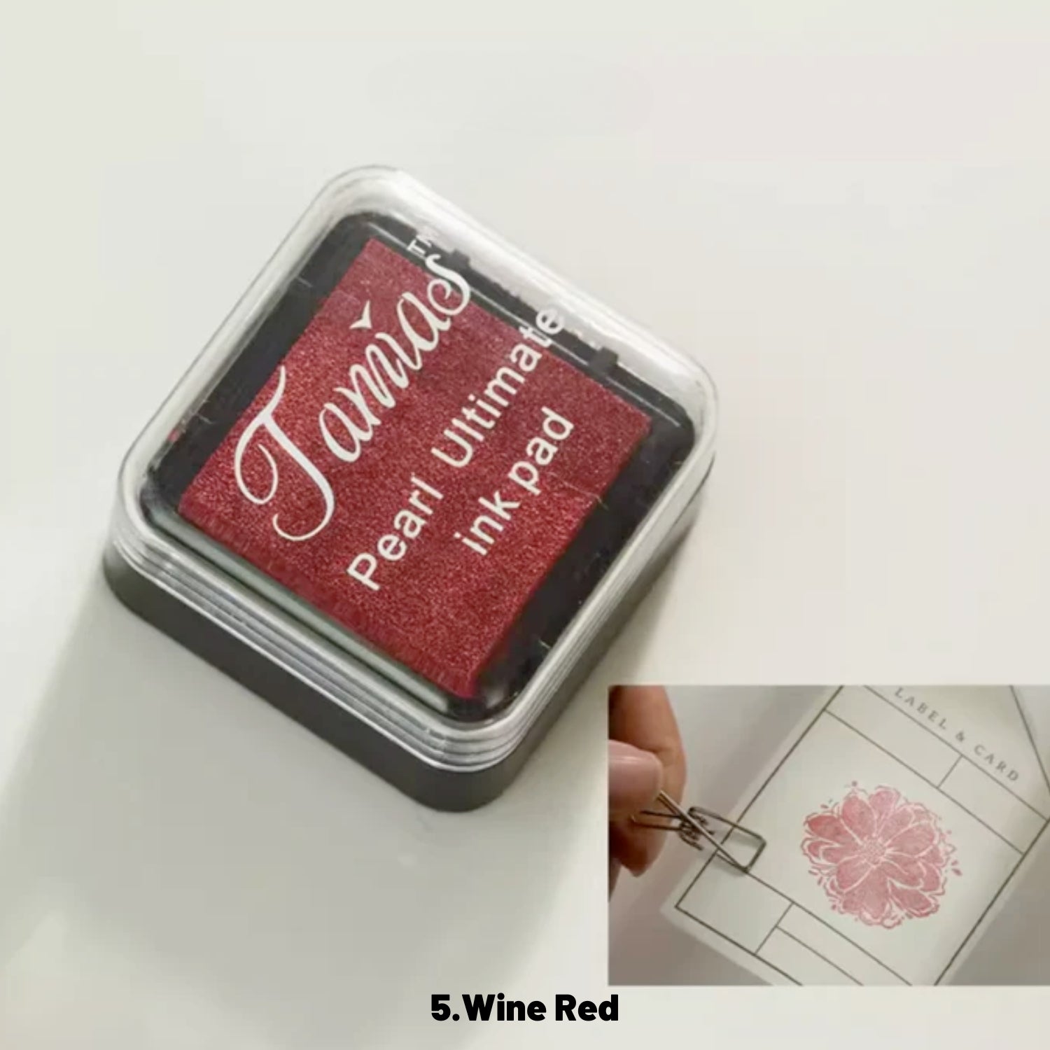 Retro Mini Pearlescent Ink Pad (8 Colors) 9