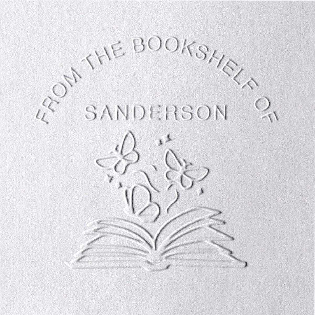 Custom Butterfly Book Embosser8-1