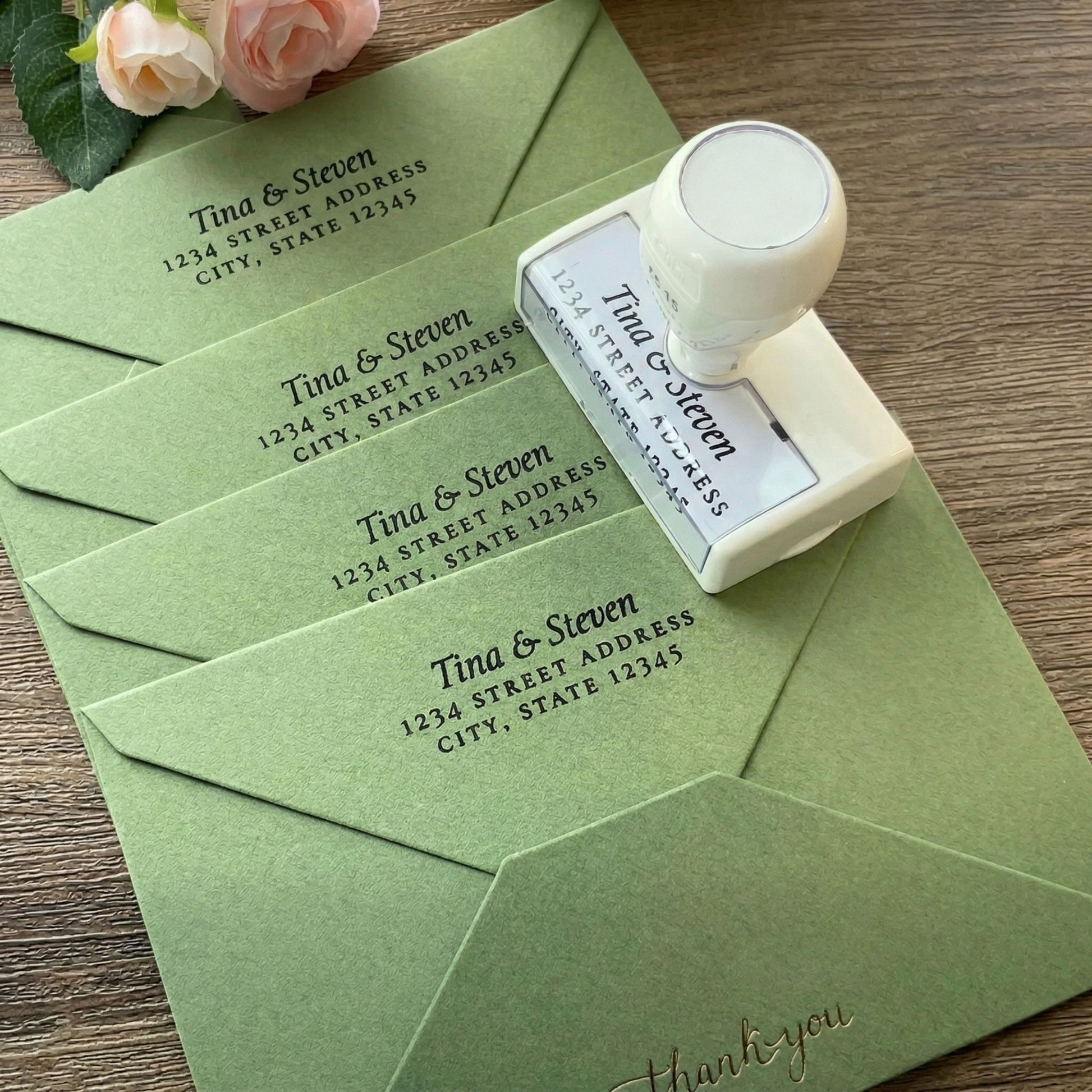 Custom Self-Inking Rubber Stamp – Branding Logo & Artwork3
