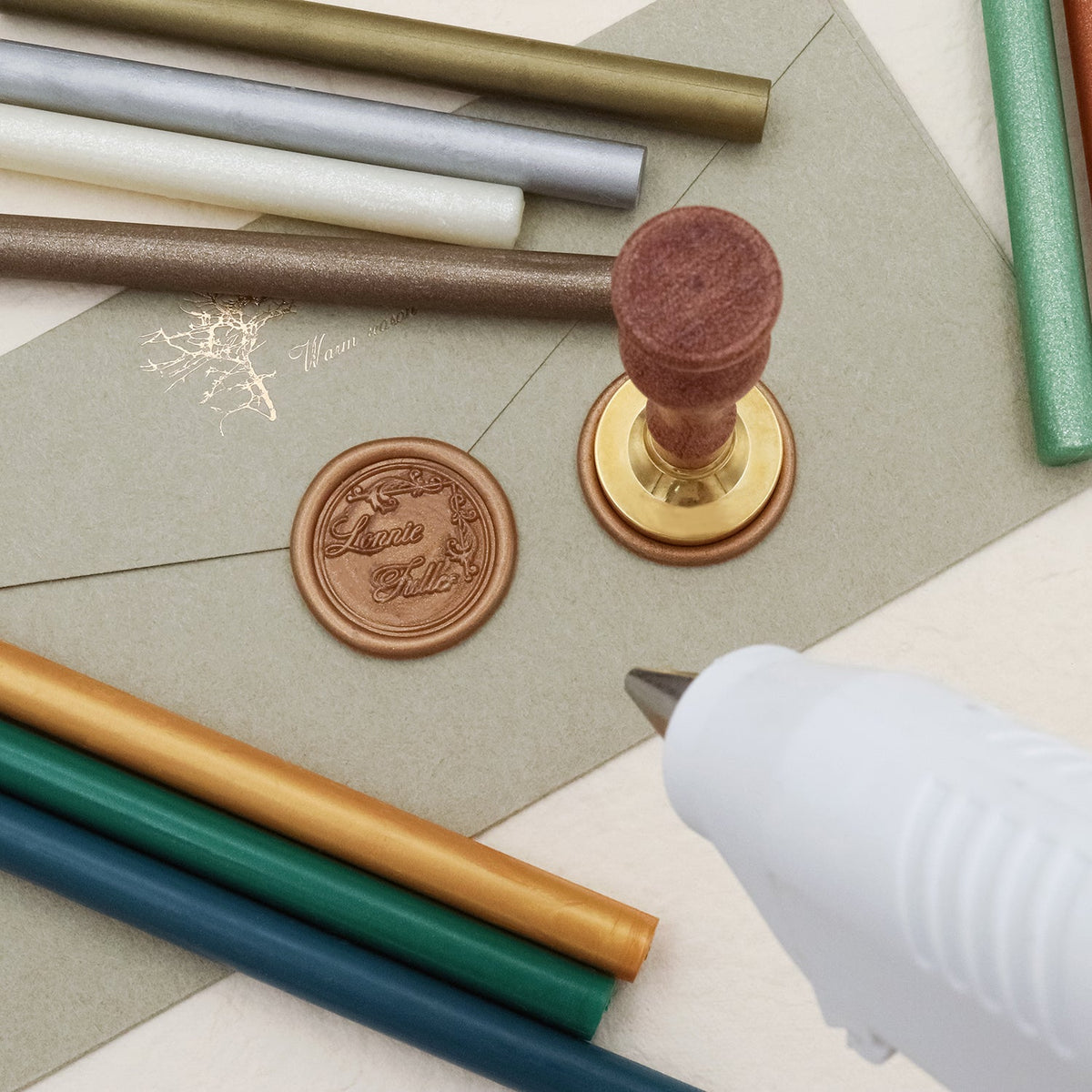 Stamprints Glue Gun Sealing Wax Stick 3